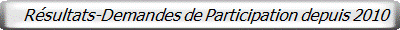    Résultats-Demandes de Participation depuis 2010